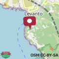 Map Villa Casanova - Levanto, 5 Terre