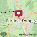 Mapa Villa Casanova - Stayincortina