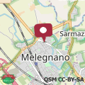 Karte Villa Castelli, Melegnano
