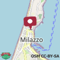 Map Villa Castiglia - Proppro - Milazzo