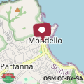 Mapa Villa Cetti a Mondello