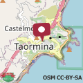 Mapa Villa Chiara Taormina