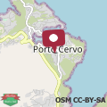Map Villa Clipper Eleganza Mediterranea nel Cuore di Porto Cervo