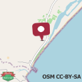 Map Villa Corallo with a sea view 300 meters away