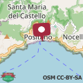 Map Villa Costanzo beachfront air conditioning and free wi-fi