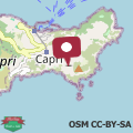 Map Villa dei Galli - via Tragara