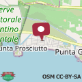 Mappa VILLA DEI GELSI Punta prosciutto