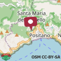 Map Villa Dei in Positano