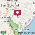 Map villa dei limoni Etna-mare