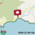 Map Villa dei Pirati, sulla spiaggia di Campus