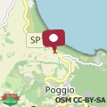 Mapa Villa delle Fonti di Portonovo