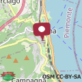 Map Villa Diamante con Vista Lago Maggiore e Piscina