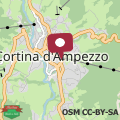 Karte Villa Franchetti - Stayincortina