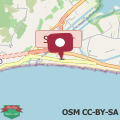 Map VILLA D LADY fronte mare