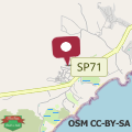 Map Villa Gaia, Chia Sea View and Pool