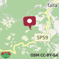 Mappa Villa Galearpe with private pool in Tuscany