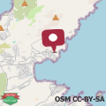 Map Villa Gaviel, villa con accesso diretto al mare