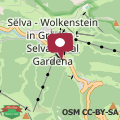 Mapa Villa Genziana