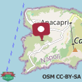 Map Villa Gina, Anacapri