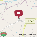 Map Villa Giulia, a splendid farmhouse in the Marche region