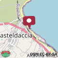 Map Villa GLORIA intero alloggio sulla spiaggia 8 posti letto 15 minuti da Palermo e 35 da Cefalu