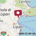Mapa Villa Grazia Lipari