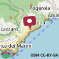 Mapa Villa Guarracino Amalfi