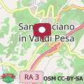 Mapa Villa Il Fedino