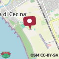 Mappa Villa in Cecina Mare near Sandy Beaches