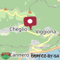 Karte Villa in Trarego Viggiona with Garden