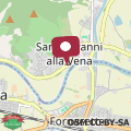 Map Villa in Tuscany with Pool and Olive Grove