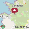 Map Villa Isola Rossa