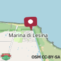 Mappa Villa Italia - Marina di Lesina