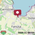 Mapa Villa Izabela con vista sul mare