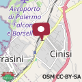 Map Villa Kinisia, antica dimora siciliana