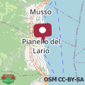 Mapa Villa koi una terrazza sul lago