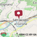 Map Luxury Villa Tolomei Gucci with spa