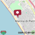 Map Villa la Fonte