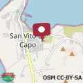 Map Villa La Palmetta a San Vito lo capo