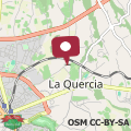 Map Villa la Quercia luxury house