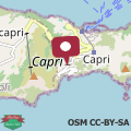 Map Villa le stelle capri