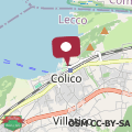 Mapa Villa Lidia, Como Lake