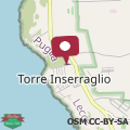 Map Villa litorale Porto selvaggio-Torre Lapillo