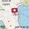 Map VILLA LORETTA LIPARI