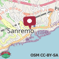 Map Villa Lualdi Suite Sanremo