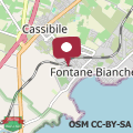 Map Villa Luna Rosa Fontane Bianche