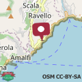 Map Villa Mansi Amalfi Coast