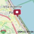 Mappa Villa Mare Pineto