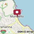 Mappa Villa Marea Mondello