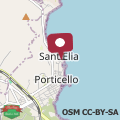 Map Villa Marina Sant'Elia